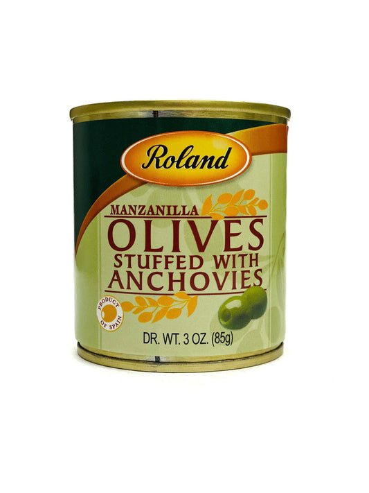 Roland Olives Stuffed With Anchovies, 25 oz
