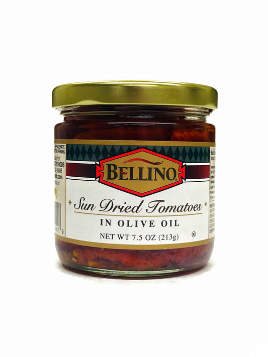 Bellino Sun Dried Tomatoes in Olive Oil, 7.5 oz