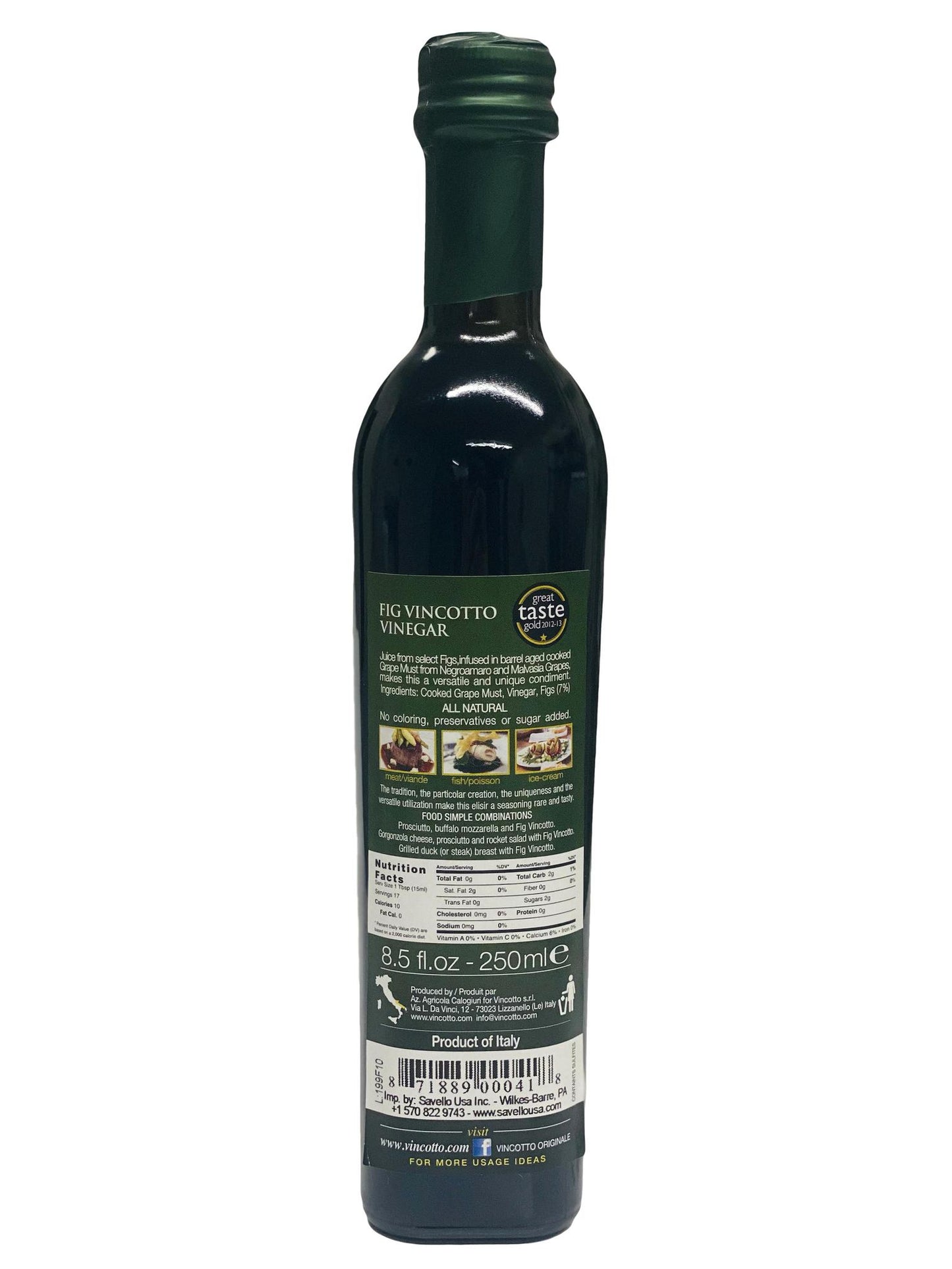 Vincotto Fig Balsamic Vinegar, 8.5 fl oz