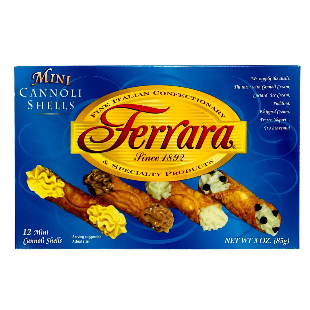 Ferrara Mini Cannoli Shells, 3 oz (12 count)