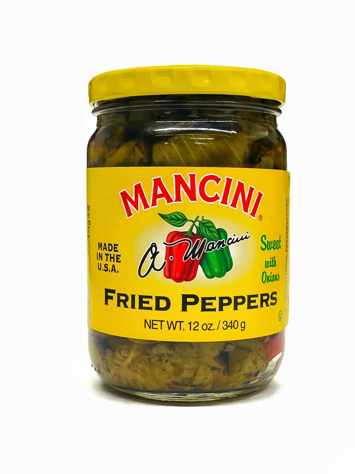 Mancini Fried Peppers, 12 oz