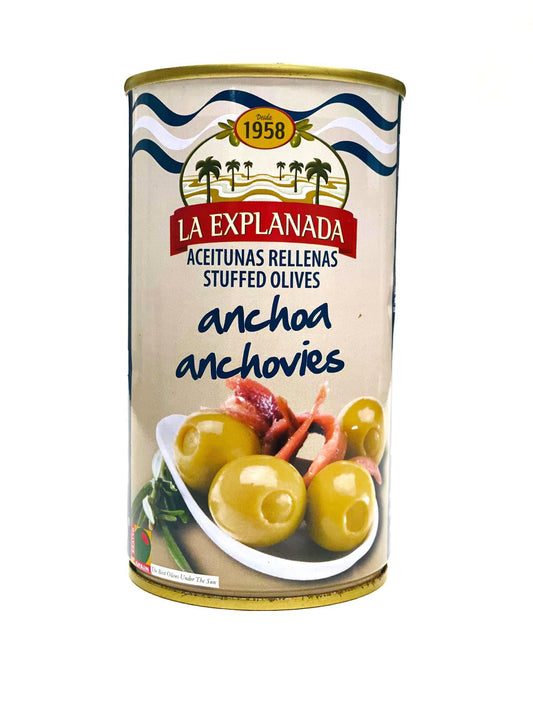 La Explanada Olives Stuffed With Anchovies, 12.70